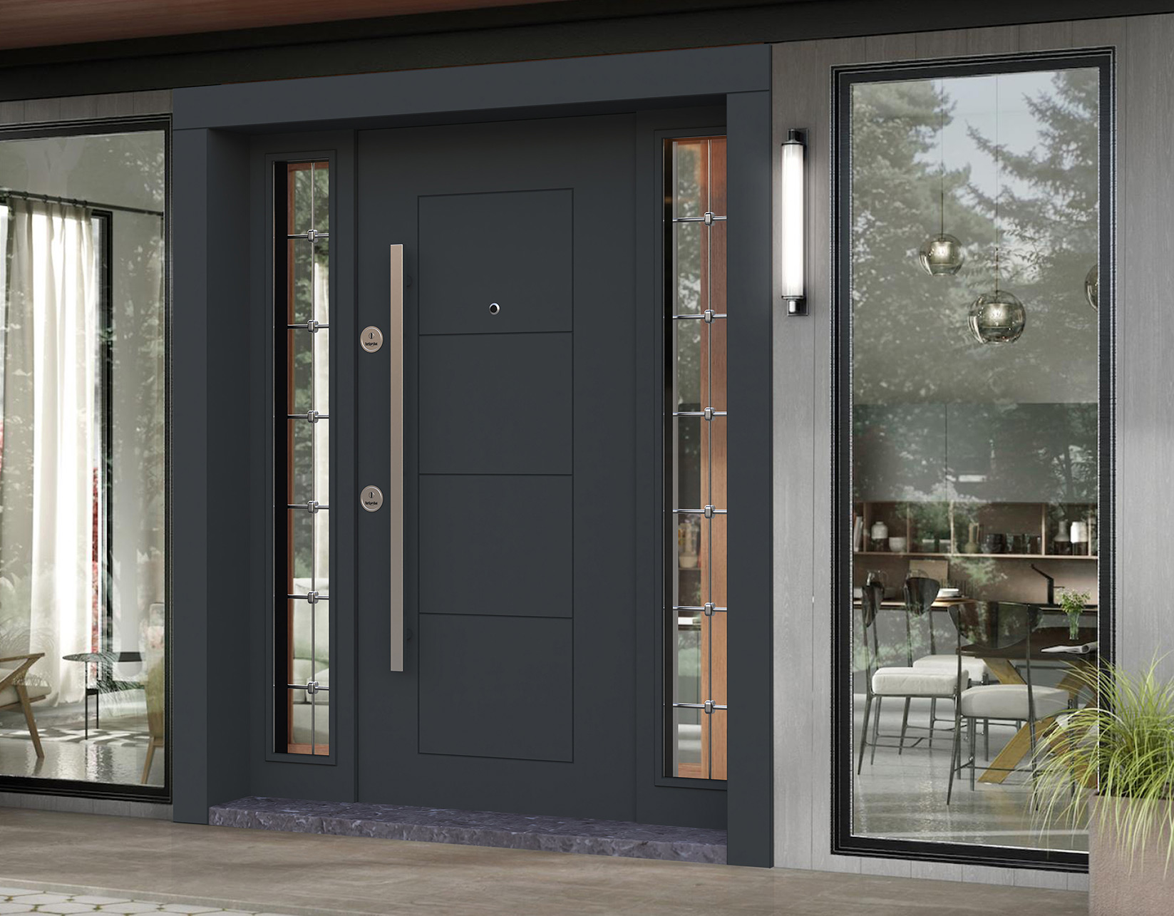 Evka 3 Çelik Kapıcı